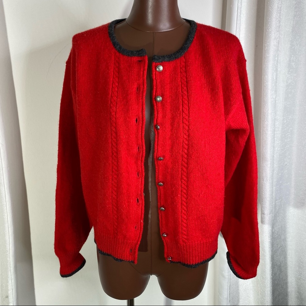 Limited wool cardigan